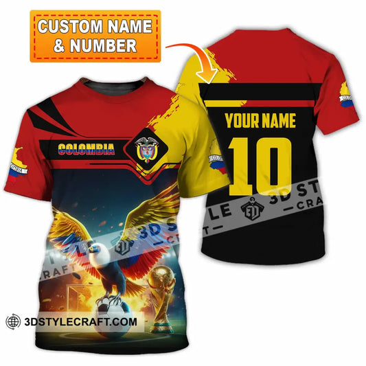 Unisex Shirt - Custom Colombia 3D Shirt T-shirt
