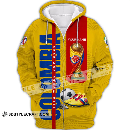 Unisex Shirt - Custom Colombia 3D Shirt style option 3