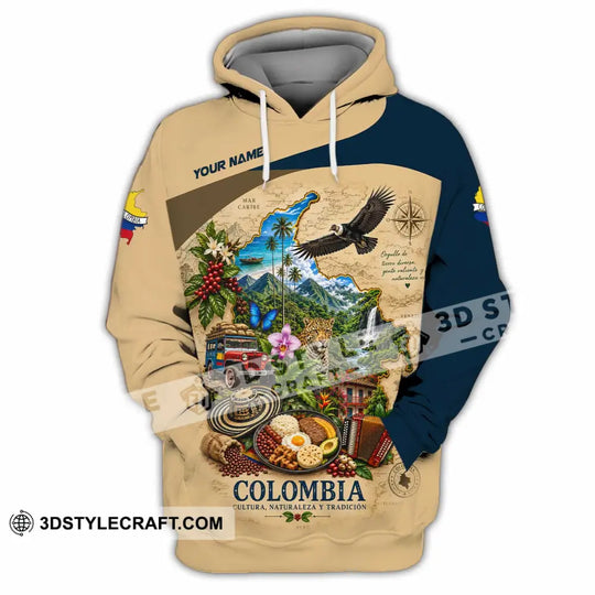 Unisex Shirt - Custom Colombia Shirt style option 2