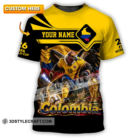 Unisex Shirt - Custom Colombia World Cup 2026 Shirt - T-shirt