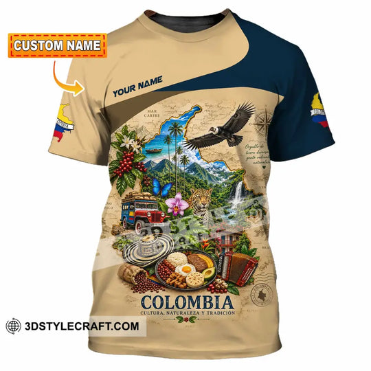 Unisex Shirt - Custom Colombia Shirt style option 1