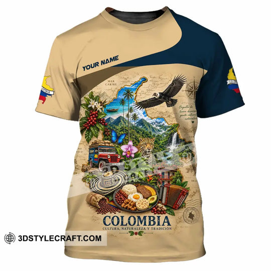 Unisex Shirt - Custom Colombia Shirt style option 4