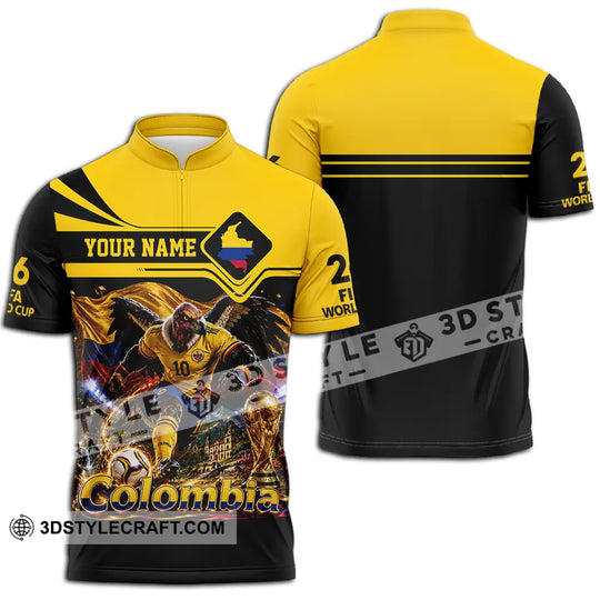 Unisex Shirt - Custom Colombia World Cup 2026 Shirt style option 2