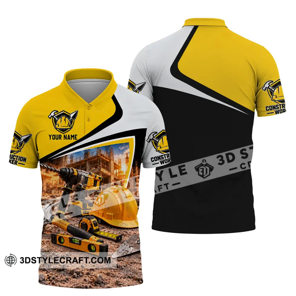 Unisex Shirt - Custom Construction Worker Shirt - Polo Shirt / S - T-shirt