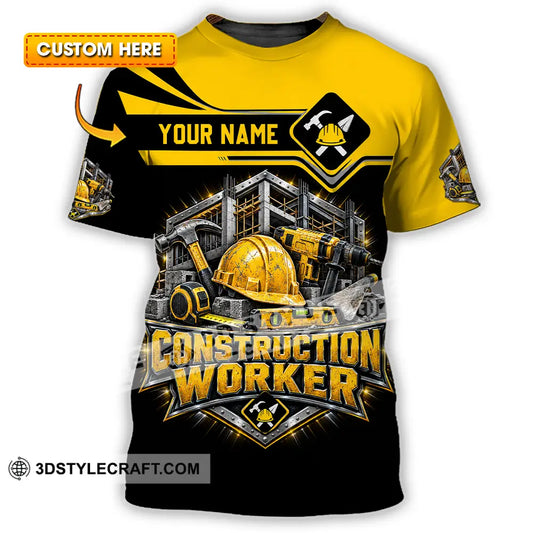 Unisex Shirt - Custom Construction Worker Shirt - T-shirt