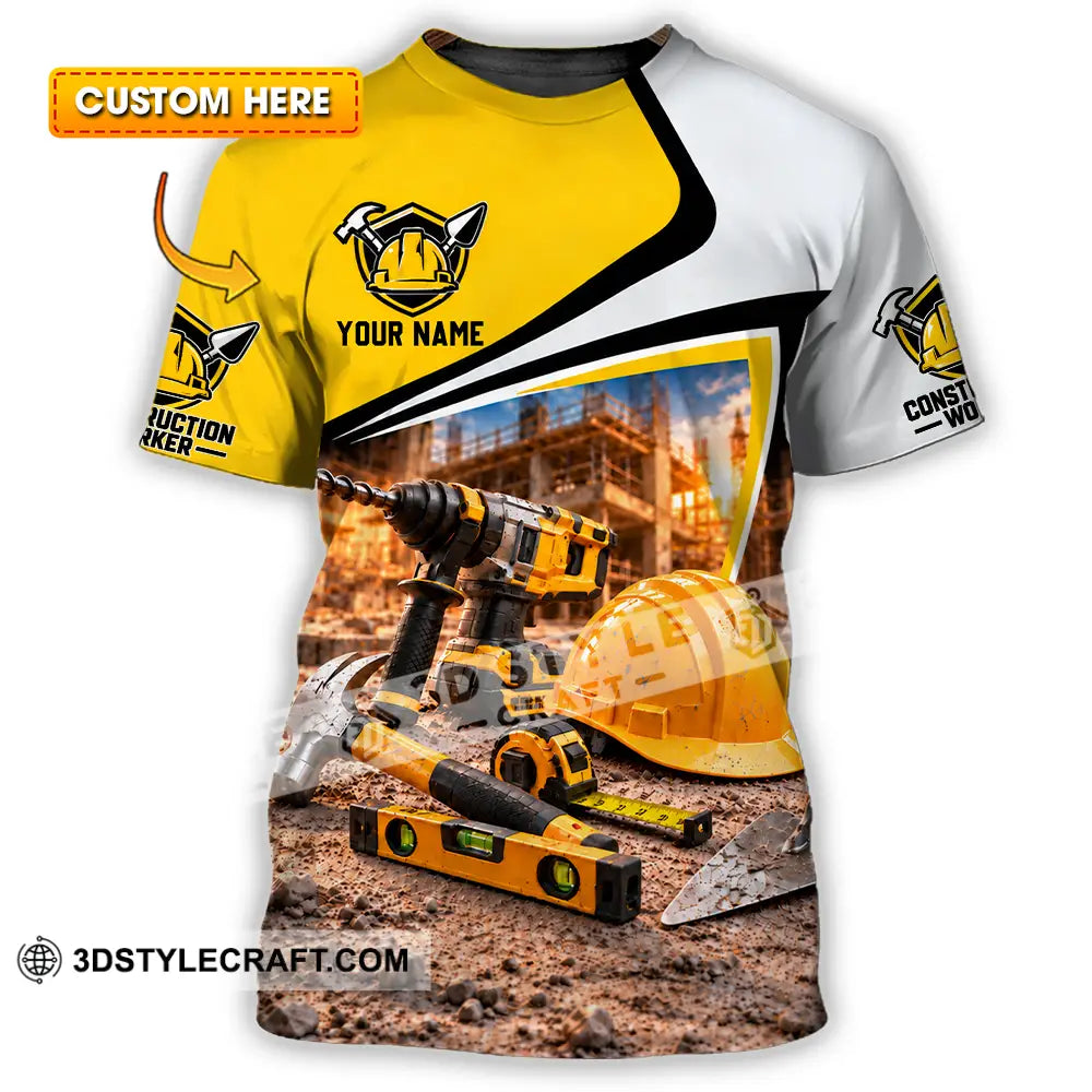 Unisex Shirt - Custom Construction Worker Shirt - T-shirt