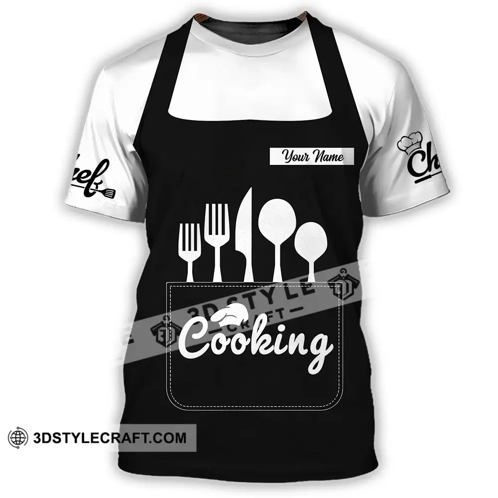 Unisex Shirt - Custom Cooking 3D Shirt T-Shirt / S T-shirt