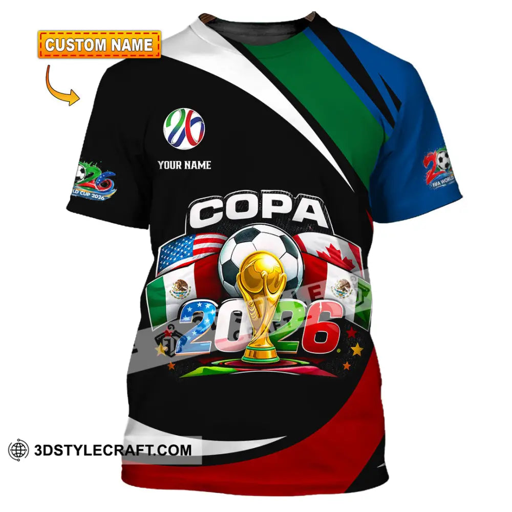 Unisex Shirt - Custom COPA 2026 3D Shirt - T-shirt