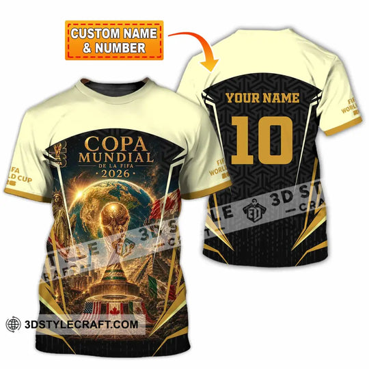 Unisex Shirt - Custom Copa Mundial World Cup 2026 Shirt style option 1