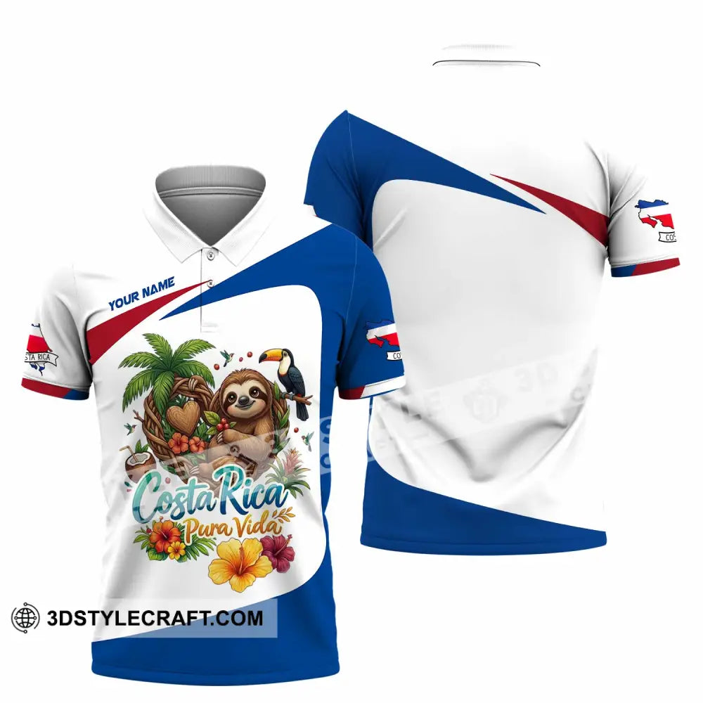 Unisex Shirt - Custom Costa Rica Shirt - Polo Shirt / S - T-shirt