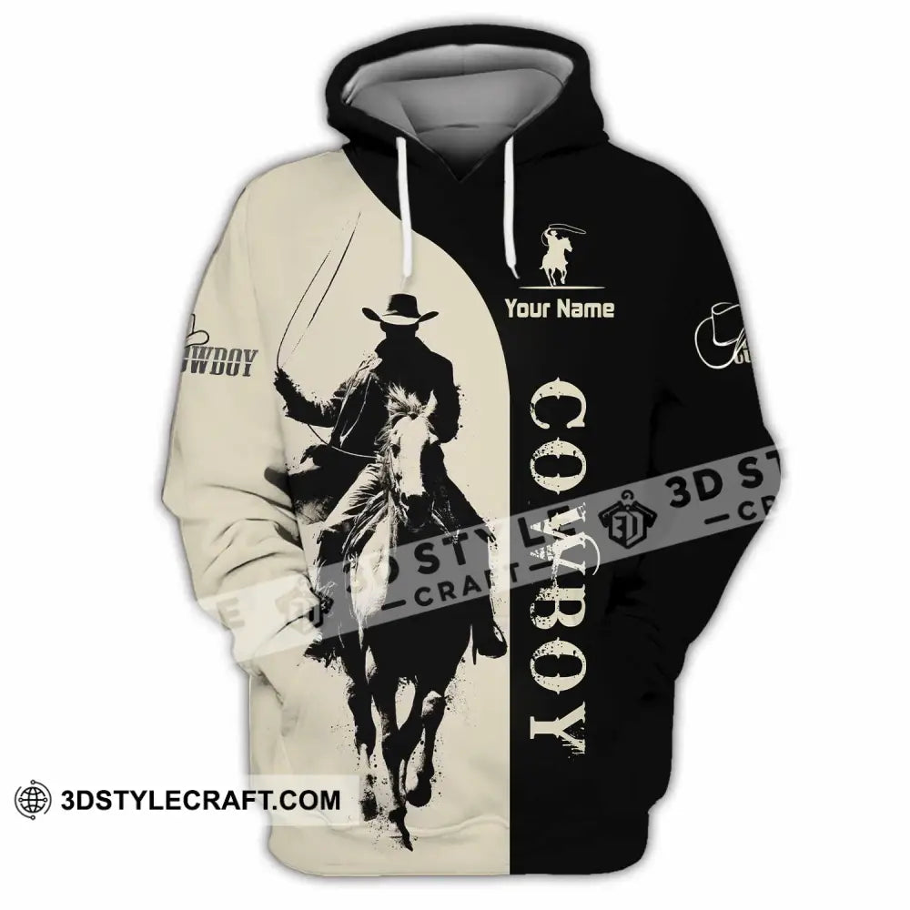 Unisex Shirt - Custom Cowboy Shirt - Hoodie / S - T-shirt
