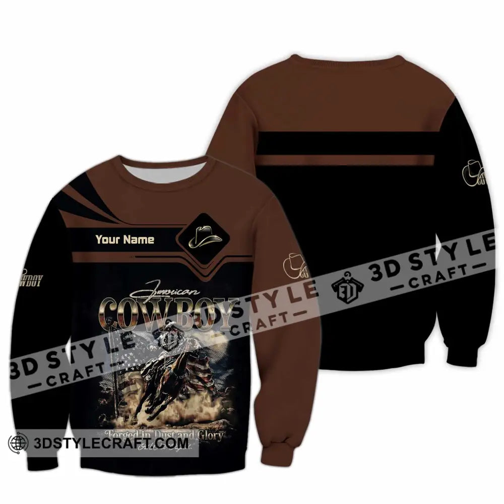 Unisex Shirt - Custom Cowboy Shirt - Long Sleeve / S - T-shirt
