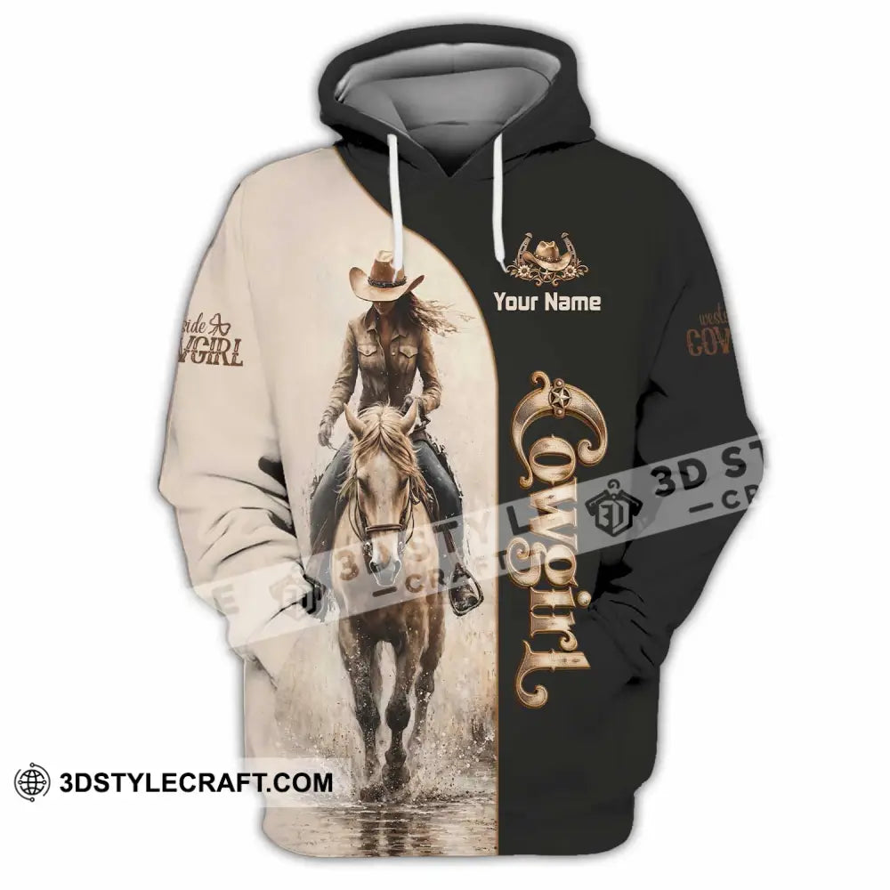 Unisex Shirt - Custom Cowgirl Shirt - Hoodie / S - T-shirt