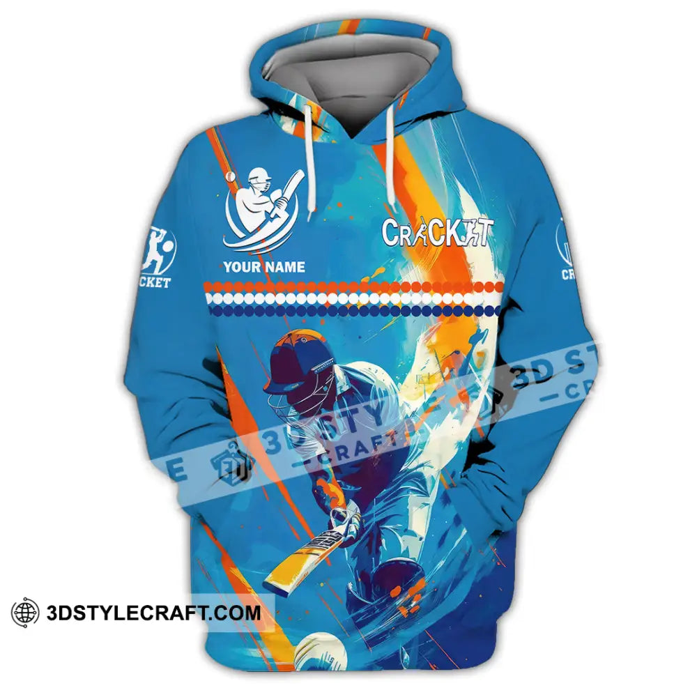 Unisex Shirt - Custom Cricket 3D Shirt Hoodie / S T-shirt