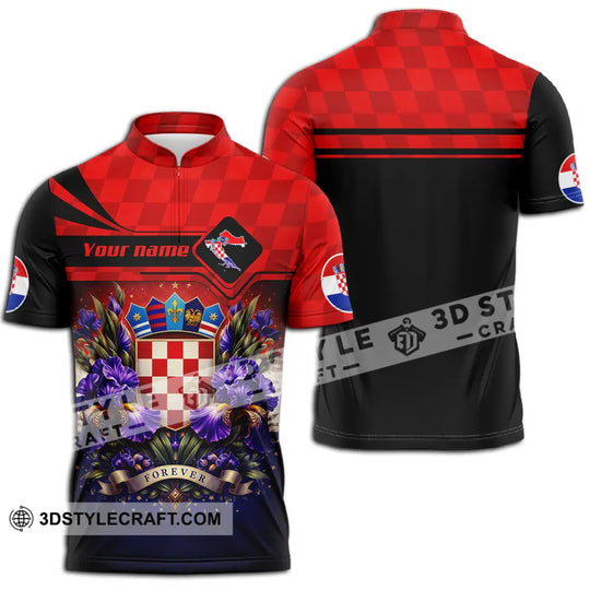 Unisex Shirt - Custom Croatia Fifa World Cup 2026 3D Shirt style option 2