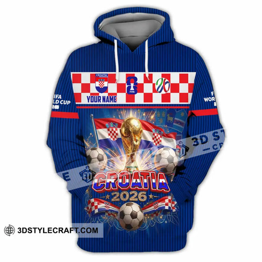 Unisex Shirt - Custom Croatia Shirt style option 3