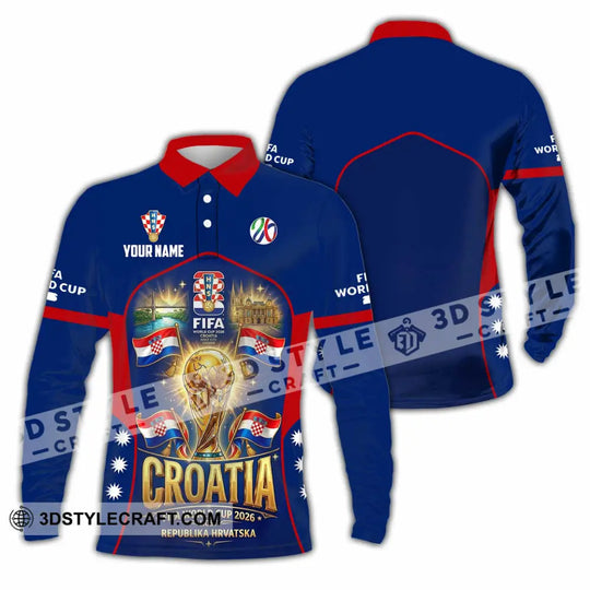 Unisex Shirt - Custom Croatia Shirt style option 2