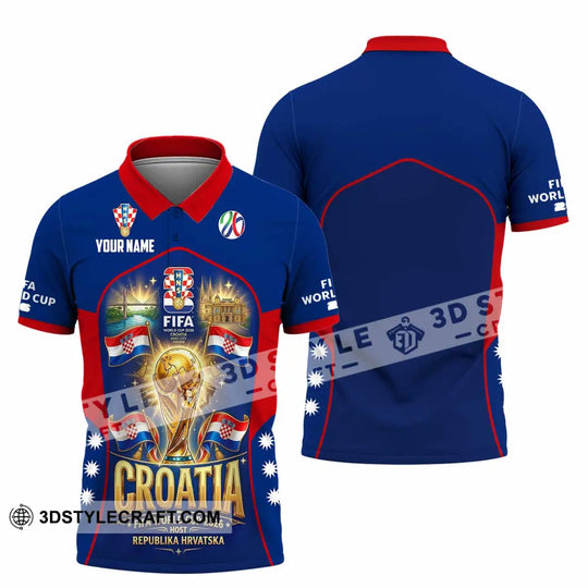 Unisex Shirt - Custom Croatia Shirt style option 3