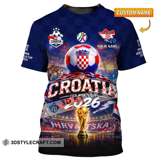 Unisex Shirt - Custom Croatia Shirt style option 1