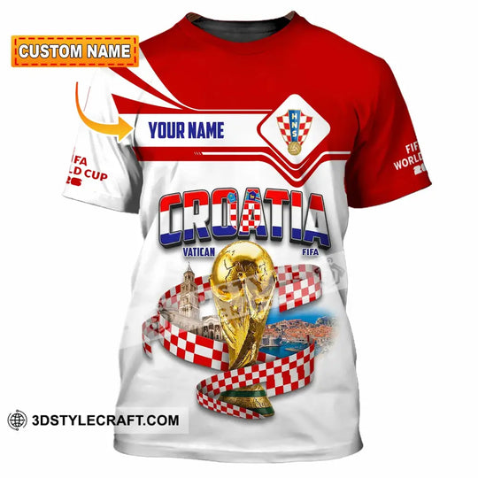 Unisex Shirt - Custom Croatia Shirt style option 1