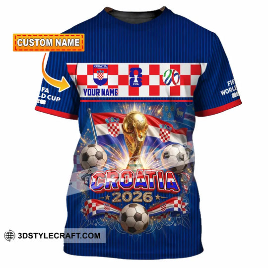 Unisex Shirt - Custom Croatia Shirt style option 1
