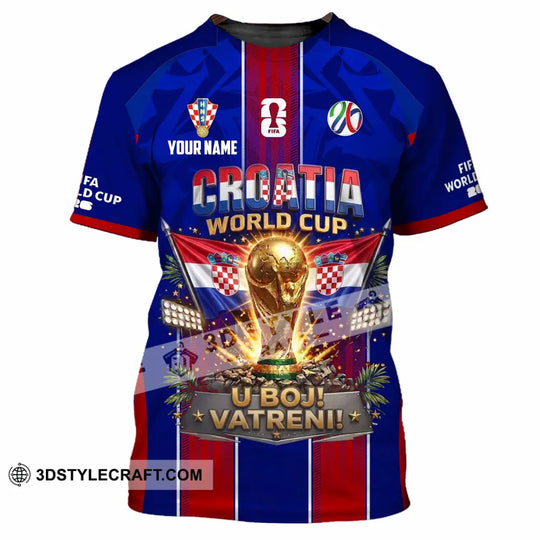 Unisex Shirt - Custom Croatia Shirt style option 4