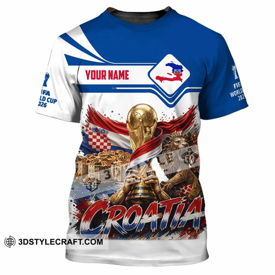 Unisex Shirt - Custom Croatia Shirt style option 4