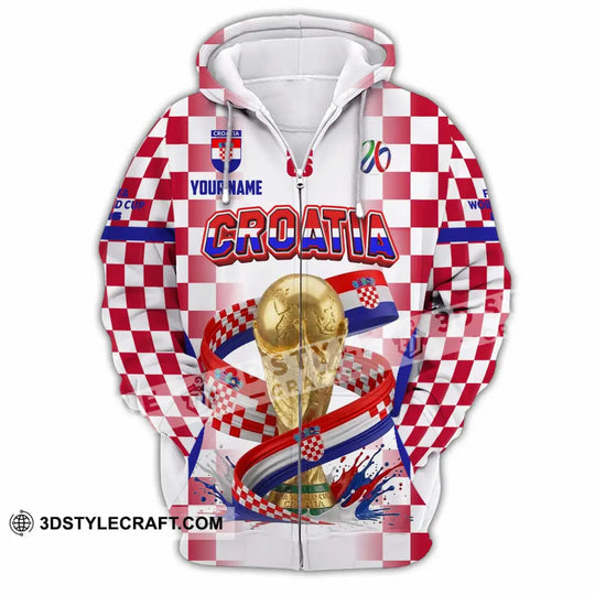 Unisex Shirt - Custom Croatia Shirt style option 4