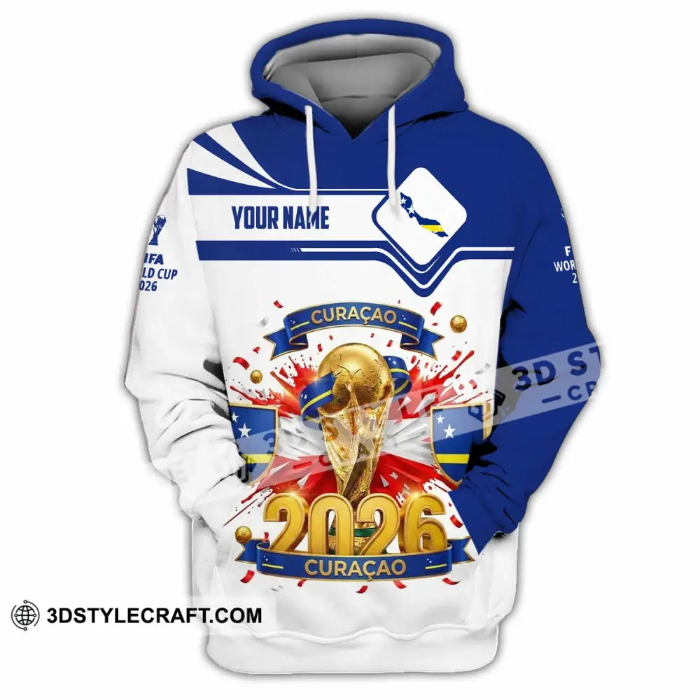 Unisex Shirt - Custom Curacao World Cup 2026 Shirt - Hoodie / S - T-shirt