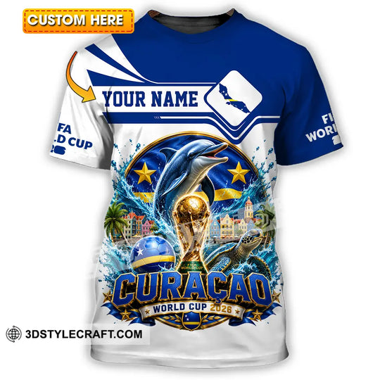 Unisex Shirt - Custom Curacao World Cup 2026 Shirt style option 1
