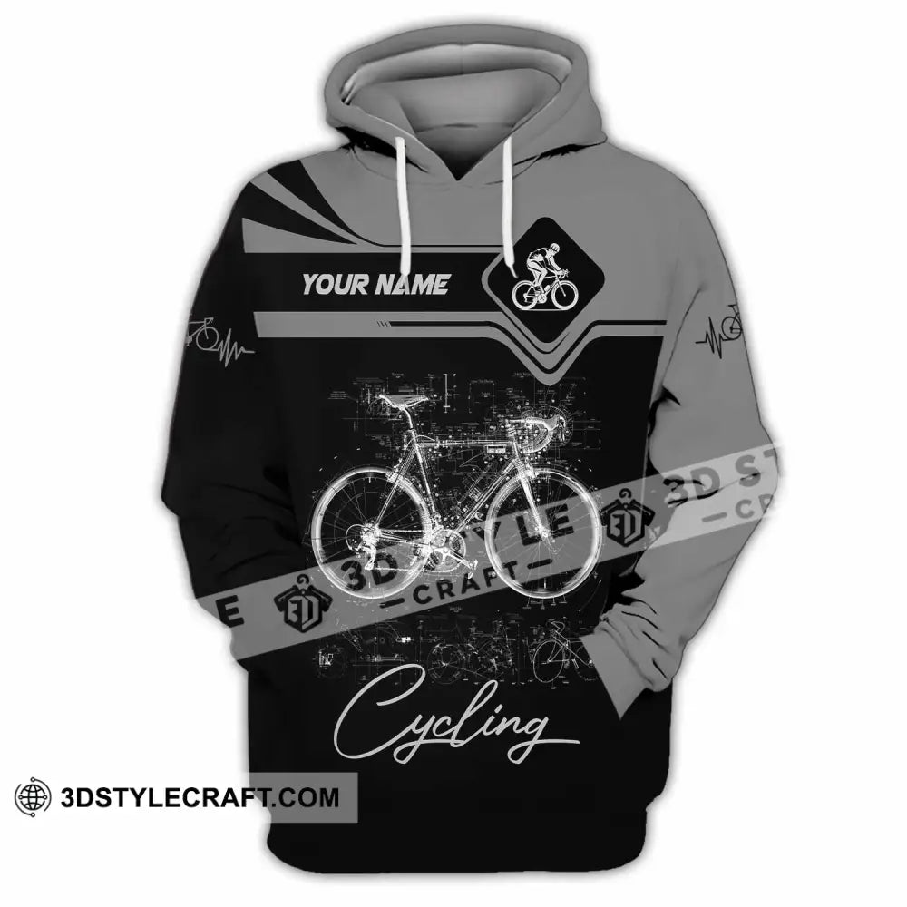 Unisex Shirt - Custom Cycling 3D Shirt - Hoodie / S - T-shirt