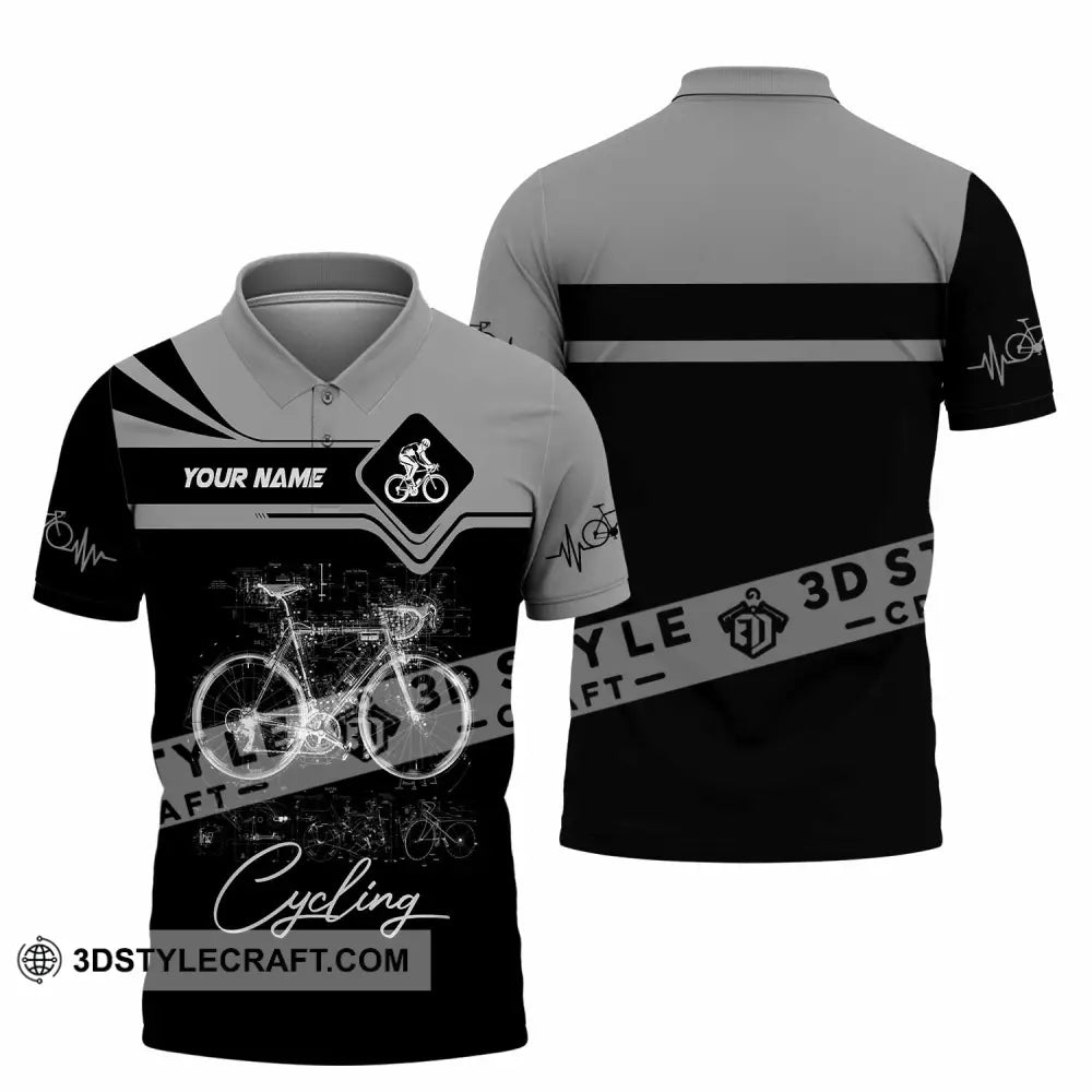 Unisex Shirt - Custom Cycling 3D Shirt - Polo Shirt / S - T-shirt