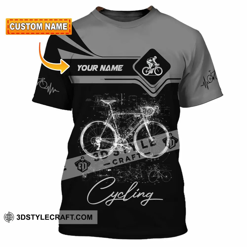 Unisex Shirt - Custom Cycling 3D Shirt - T-shirt