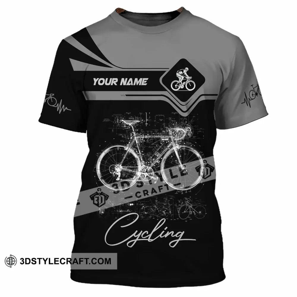 Unisex Shirt - Custom Cycling 3D Shirt - T-Shirt / S - T-shirt