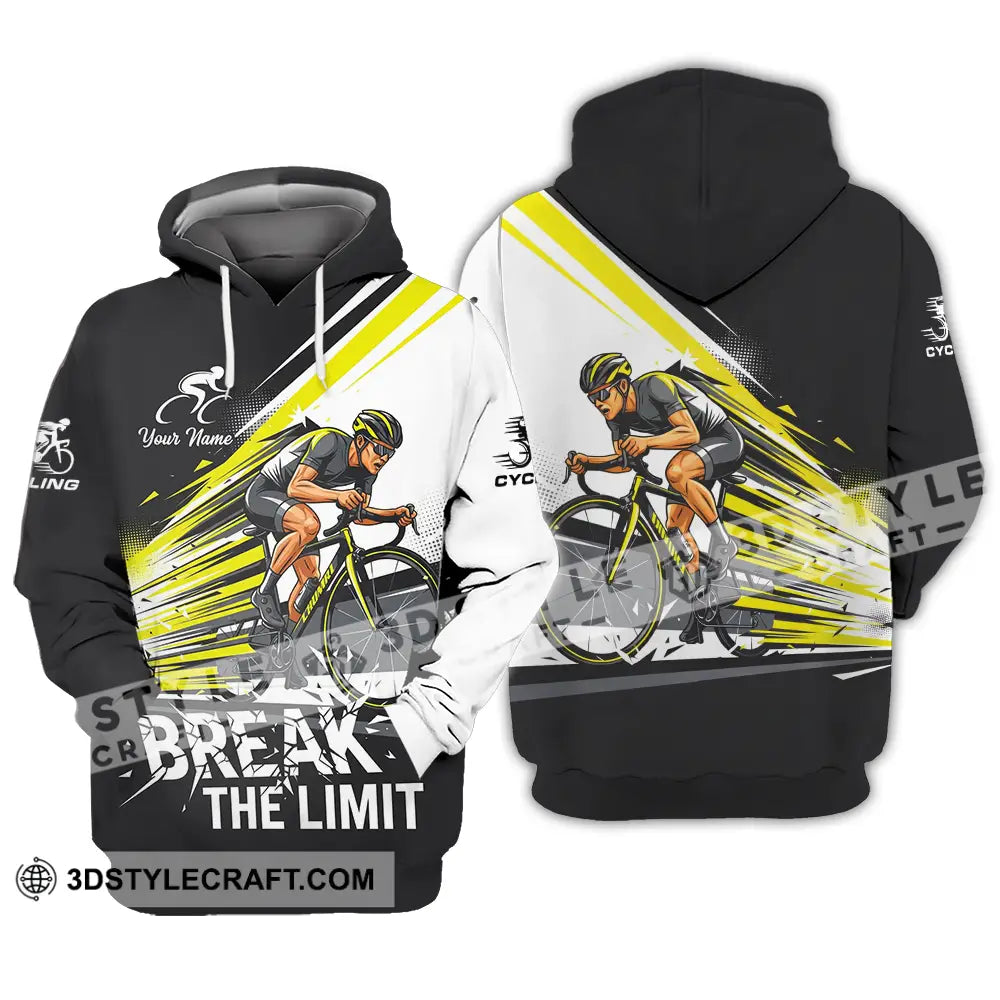 Unisex Shirt - Custom Cycling Break The Limit 3D Shirt - Hoodie / S - T-shirt