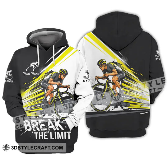 Unisex Shirt - Custom Cycling Break The Limit 3D Shirt style option 3