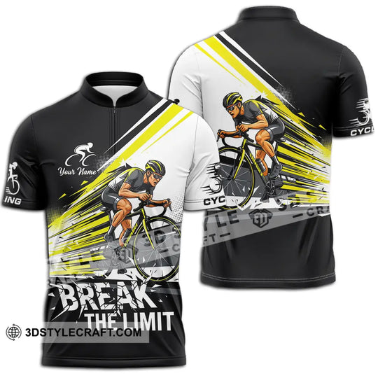Unisex Shirt - Custom Cycling Break The Limit 3D Shirt style option 2