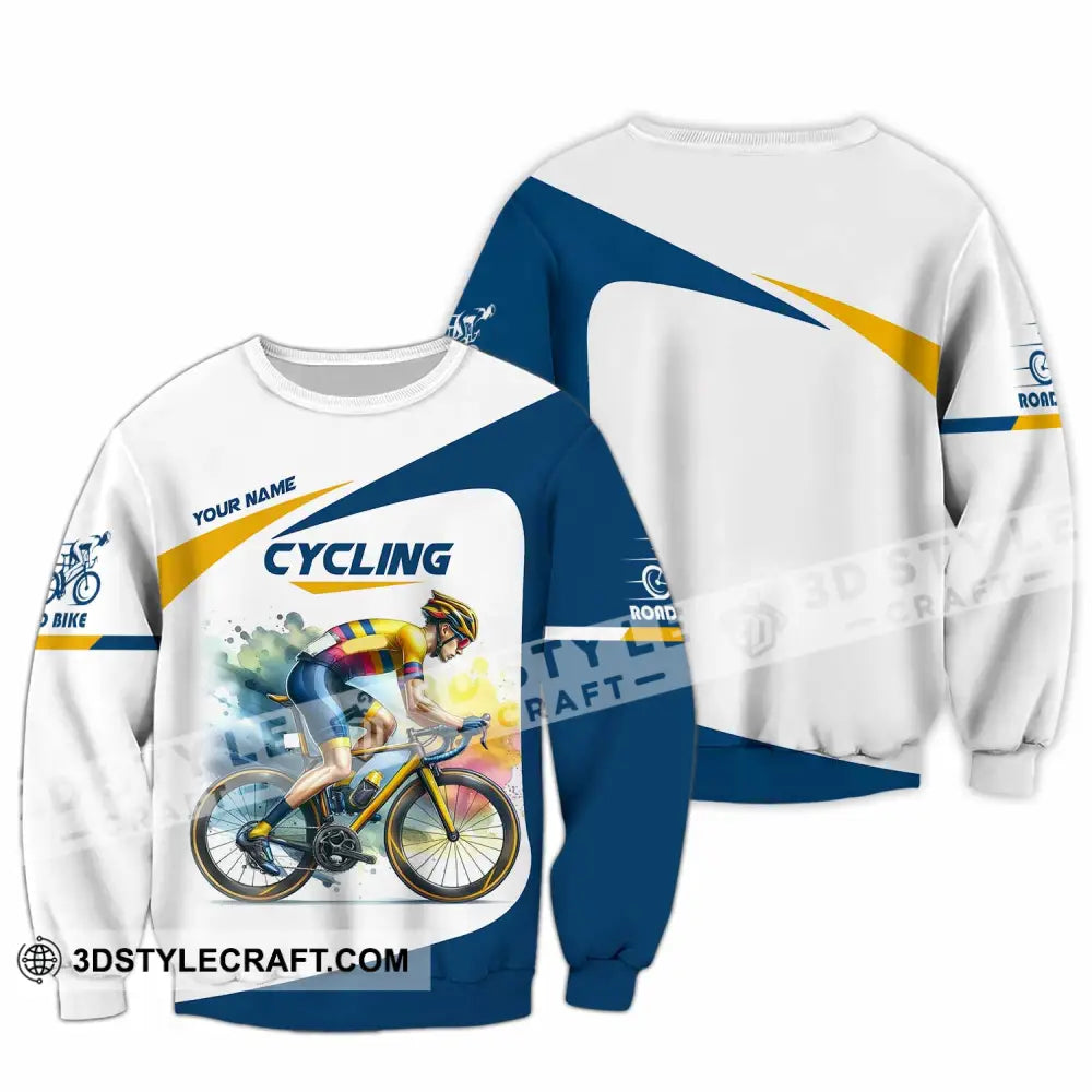 Unisex Shirt - Custom Cycling Lover Shirt Long Sleeve / S T-shirt