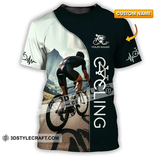 Unisex Shirt - Custom Cycling Lover Shirt style option 1