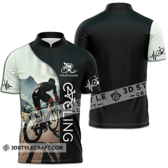 Unisex Shirt - Custom Cycling Lover Shirt style option 2