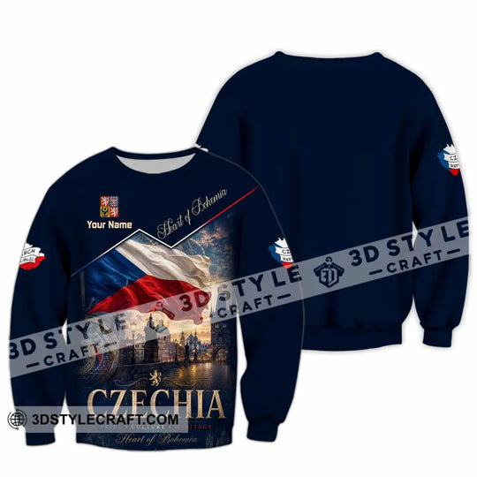 Unisex Shirt - Custom Czechia Shirt style option 4