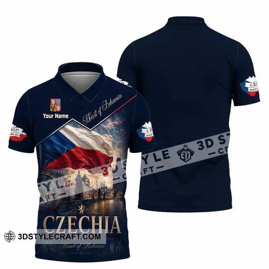 Unisex Shirt - Custom Czechia Shirt style option 3