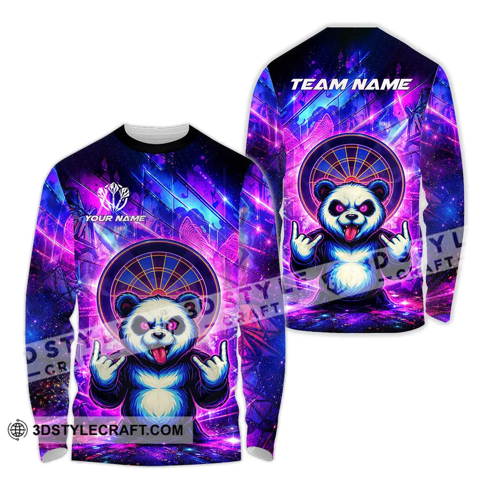 Unisex Shirt - Custom Darts 3D Shirt Long Sleeve Shirt / S T-shirt
