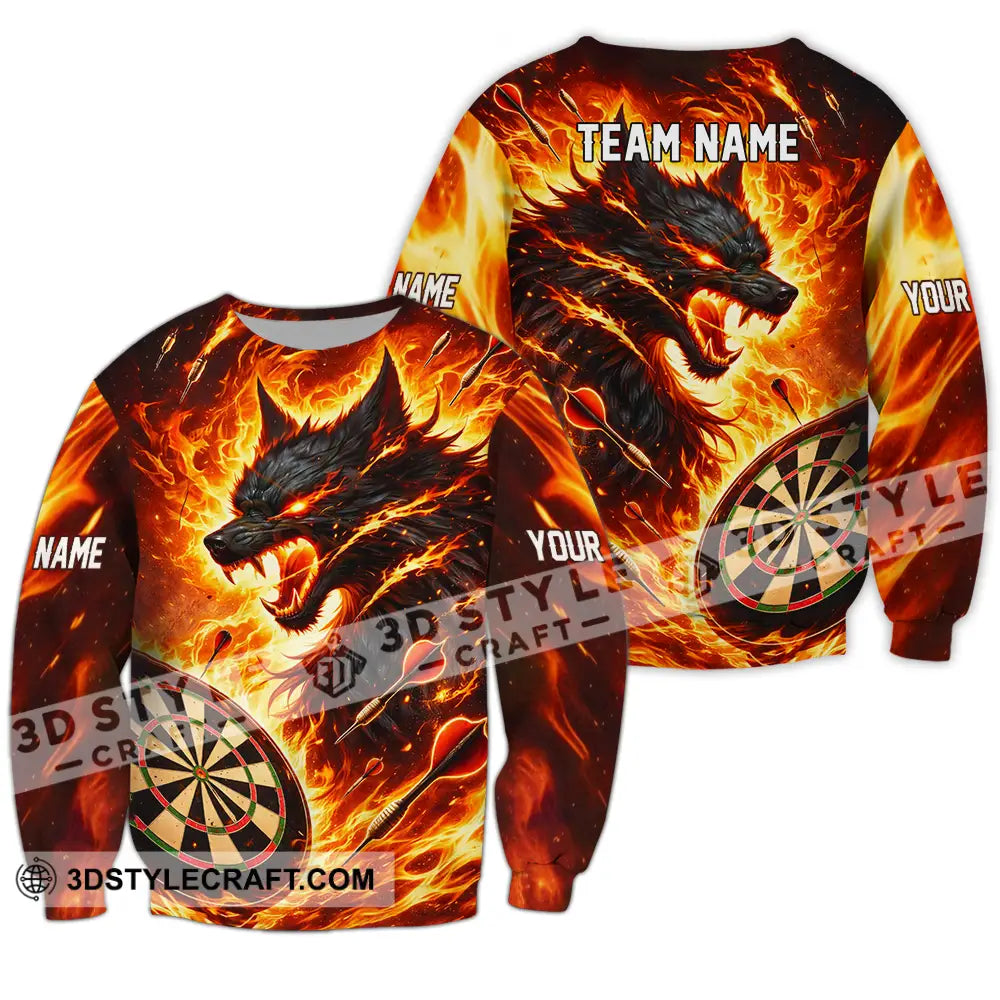 Unisex Shirt - Custom Darts 3D Shirt Long Sleeve / S T-shirt