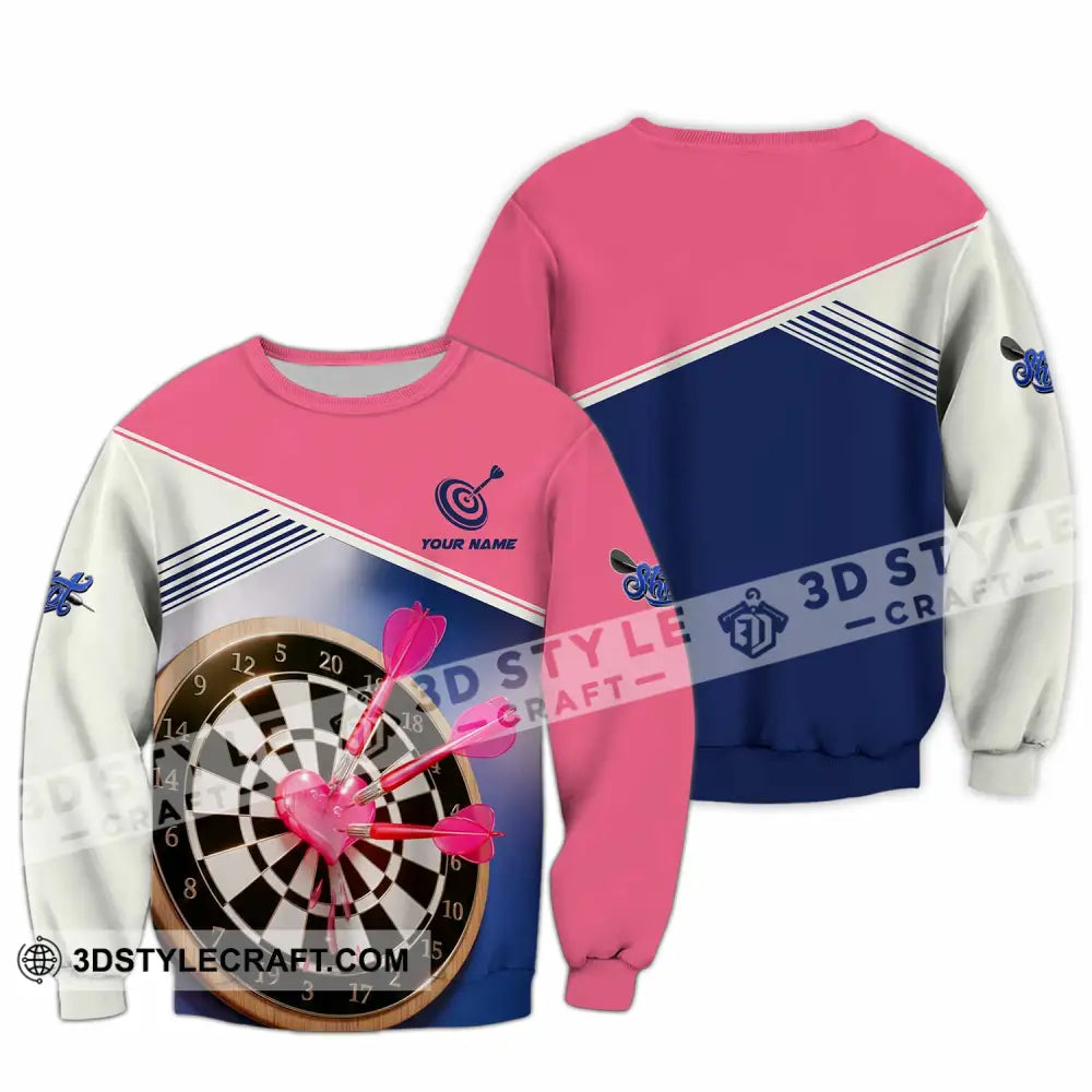Unisex Shirt - Custom Darts 3D Shirt Long Sleeve / S T-shirt