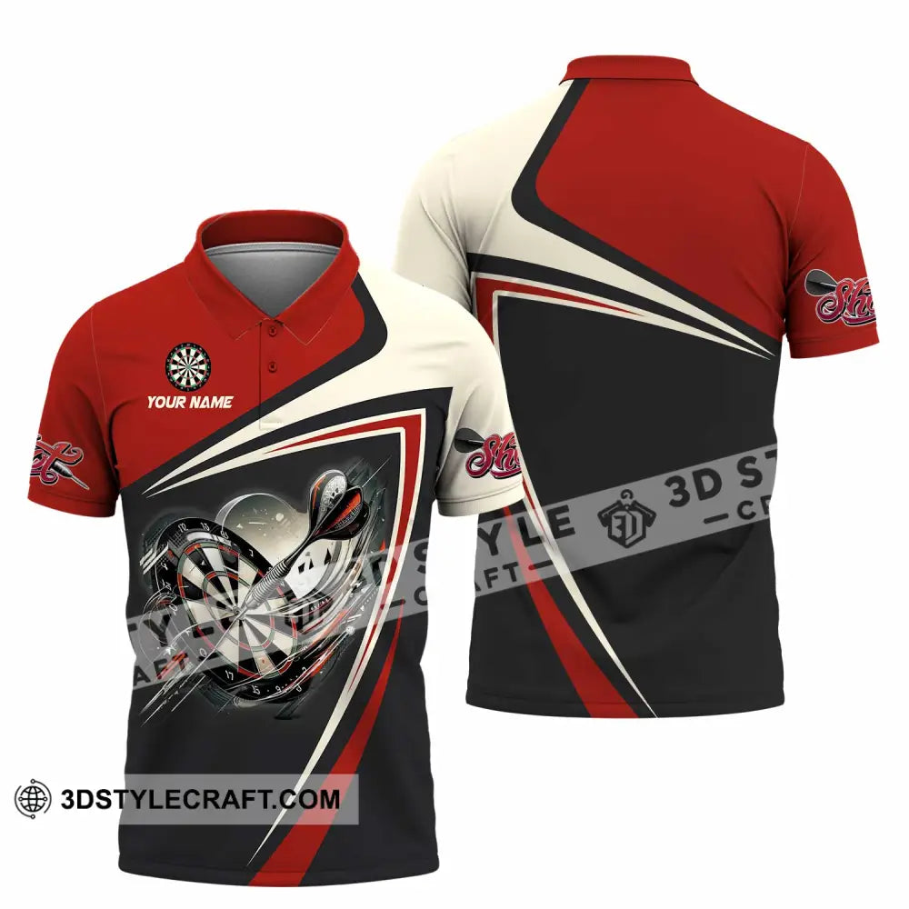Unisex Shirt - Custom Darts 3D Shirt Polo Shirt / S T-shirt
