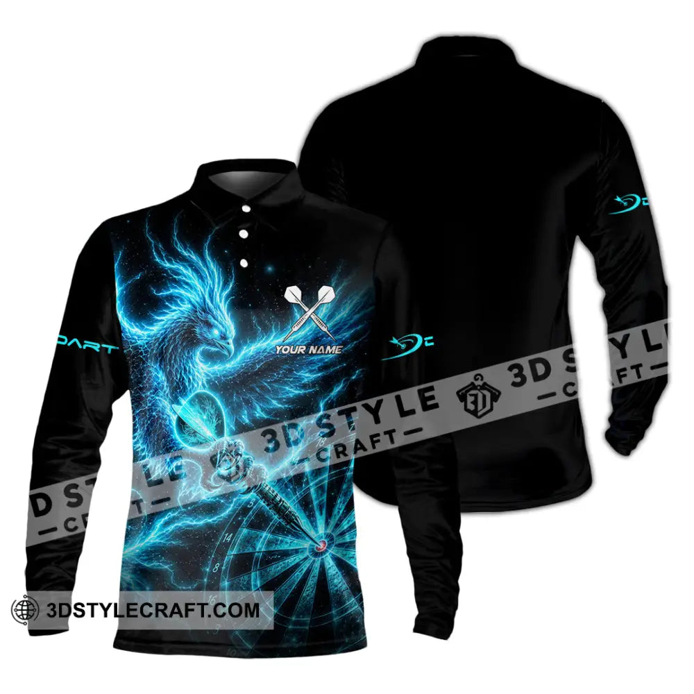 Unisex Shirt - Custom Darts Shirt - Long Sleeve Polo / S - T-shirt