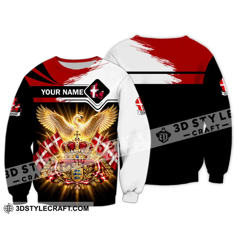 Unisex Shirt - Custom Denmark Shirt - Long Sleeve / S - T-shirt