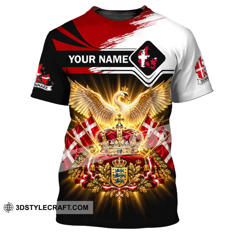 Unisex Shirt - Custom Denmark Shirt - T-Shirt / S - T-shirt