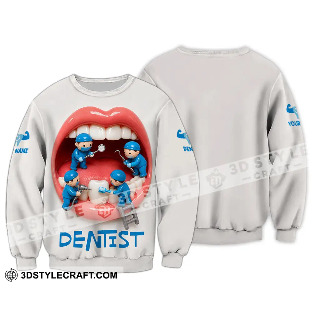 Unisex Shirt - Custom Dentist Shirt - Long Sleeve / S - T-shirt